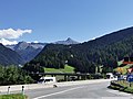 Gemeinde Gries — Nähe Vinaders (Brenner Autobahn A 13 in südliche Richtung gesehen)