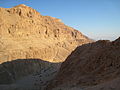 A canyon empties into the Dead Sea (3047751780).jpg