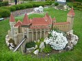 A vár makettje a szarvasi Mini Magyarország gyűjteményében