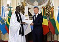 Abdoulaye Idrissa Wagne & Mauricio Macri.jpg