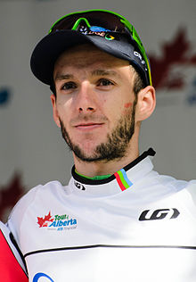 Adam Yates Tour of Alberta -kilpailussa 2015.