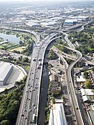 Gravelly Hill Interchange in Birmingham, England