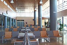 Interior view of the terminal Aeropuerto Los Llanos interior.jpg