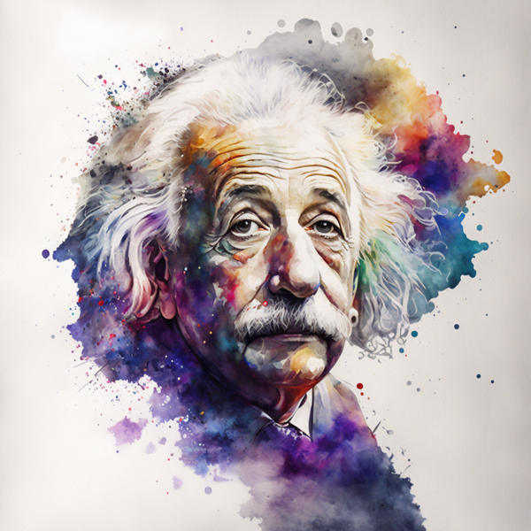 File:Albert Einstein in watercolour.png