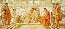 The Shulamite by Albert Joseph Moore (1864) Albert Joseph Moore - The Shulamite 1864.jpg