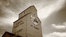 Alberta Grain Company grain elevator Alberta Grain Company Grain Elevator.JPG