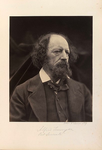 "Alfred Tennyson poet laureate, 3 June 1869"