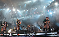 Apocalyptica на Ruisrock в 2008