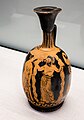 Apulian red figure squat lekythos - RVAp extra - Herakles and Prometheus - München AS NI 9679 - 03