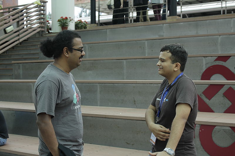 File:Arky and Arnav discussing something.JPG