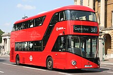 Arriva London North bus LT183 (LTZ 1183), route 38, 25 July 2014.jpg