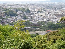 Pemandangan bandar Uji