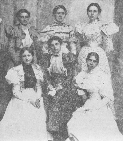 The Auburn Female Institute class of 1897