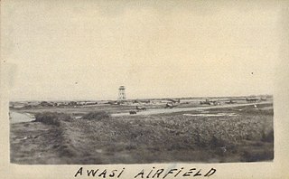 <span class="mw-page-title-main">Awase Airfield</span> WWII airfield in Okinawa, Japan