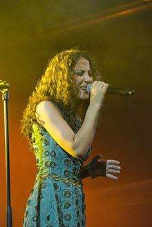 Aynur Dogan on stage