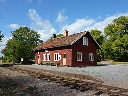 Bärby jernbanestation 2009.