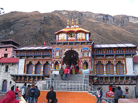 A temple in Badrinath