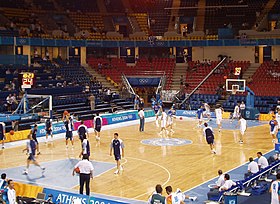 Exterior of the Hellinikon Indoor Arena.