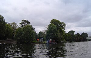 Baths Island (looking upstream)