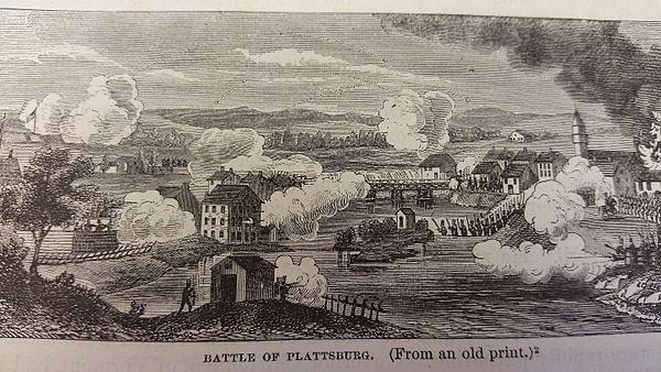 The Battle of Plattsburgh in September 1814