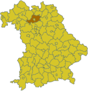 Bamberg pe hartă