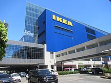 The world's largest IKEA store is located in Pasay, Metro Manila, Philippines. Bay Area City Pasay 09.jpg