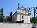 Čeština: Kostel v Bechlíně. English: Church in Bechlín.