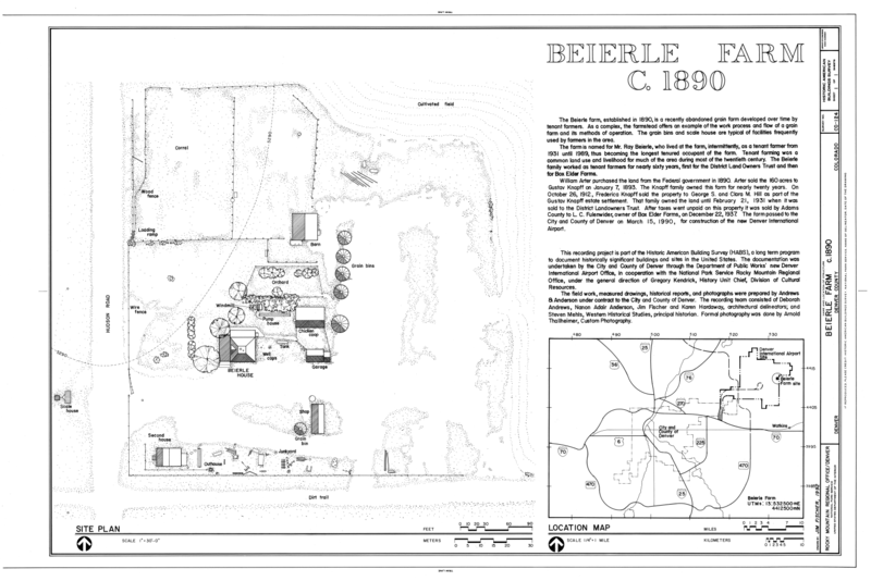 File:Beierle Farm, Hudson Road and Ninety-Sixth Avenue, Denver, Denver County, CO HABS COLO,16-DENV,63- (sheet 1 of 1).png