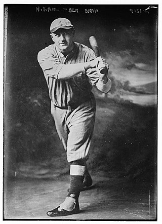 <span class="mw-page-title-main">Ben Shaw (athlete)</span> American baseball and football player (1893-1959)