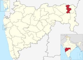 Bhandara in Maharashtra (India).svg