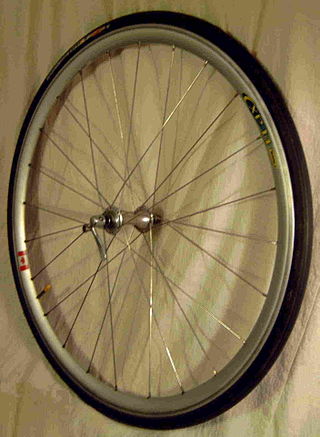 <span class="mw-page-title-main">Bicycle wheel</span> Wheel designed for a bicycle