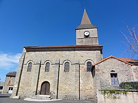 The church in Biollet