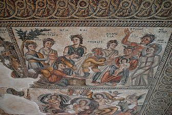 Birth of Dionysos - House of Aion - Paphos Archaeological Park.jpg