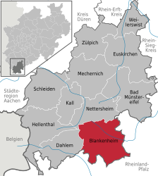 Blankenheim - Carte