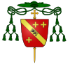 Wapenschild bisschop fr Édouard II Bargedé (Nevers) .svg
