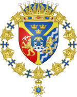 Blason de Charles XIV Jean de Suède.svg