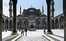 Sultan Ahmed Mosque (Blue Mosque) Courtyard BlueMosqueCourtyard.jpg