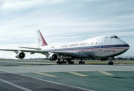 Boeing 747-230B компании Korean Air Lines