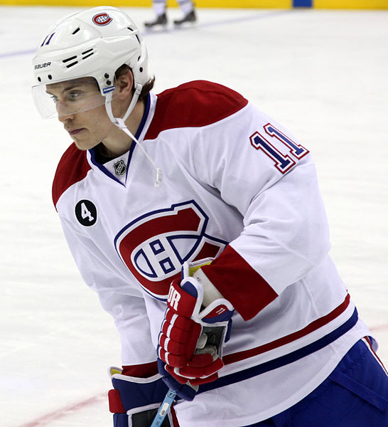 Gallagher with the Montreal Canadiens in 2015