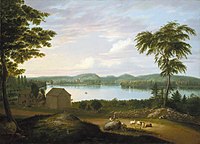 Алан Фішер. «Поселення Спрінгфілд біля річки Коннектикут», 1819