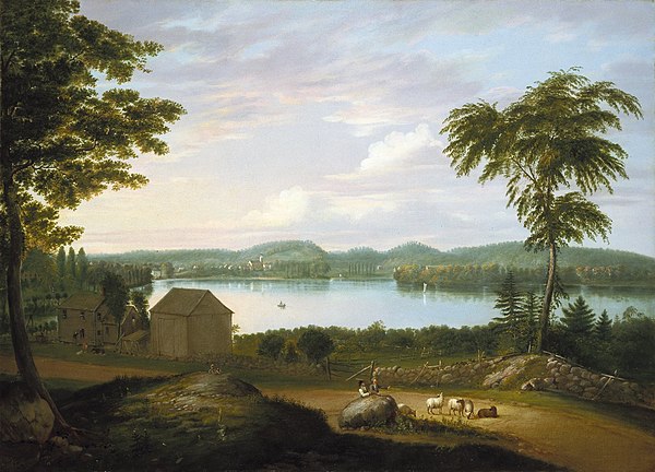 View of Springfield on the Connecticut River by Alvan Fisher (Brooklyn Museum)