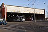 Tram shed at Brunswick tram depot