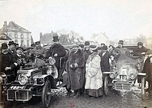Thédore Brelet, concours international de tourisme et d'endurance du Club automobile de Seine-et-Oise, Versailles - Chartres - Versailles, 24 février 1905.