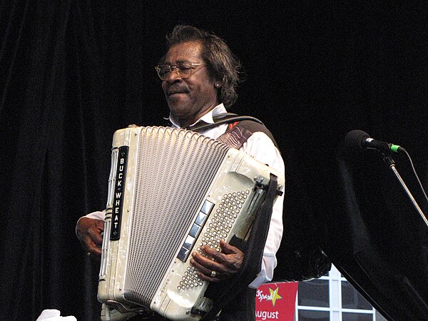 Buckwheat Zydeco with accordion