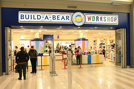 Build-A-Bear workshop located inside the Mall of America