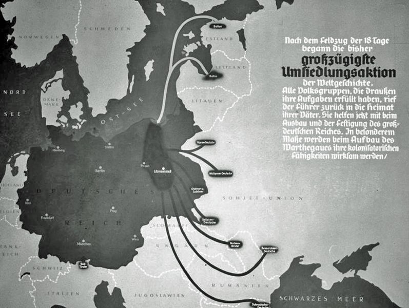 planes de expansión (Lebensraum) del Tercer Reich
