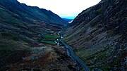 Thumbnail for File:Bwlch Llanberis yn y cyfnos, gaeaf 2022 - Llanberis pass at dusk, Dec 2022, Gwynedd Cymru (Wales) 18.jpg