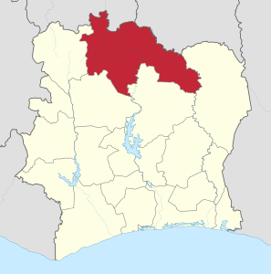 Côte d'Ivoire - Savanes.svg