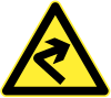 Curve with turn right