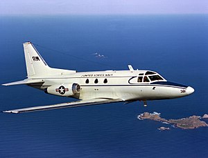 CT-39E Sabreliner VR-30 in flight 1980.JPEG